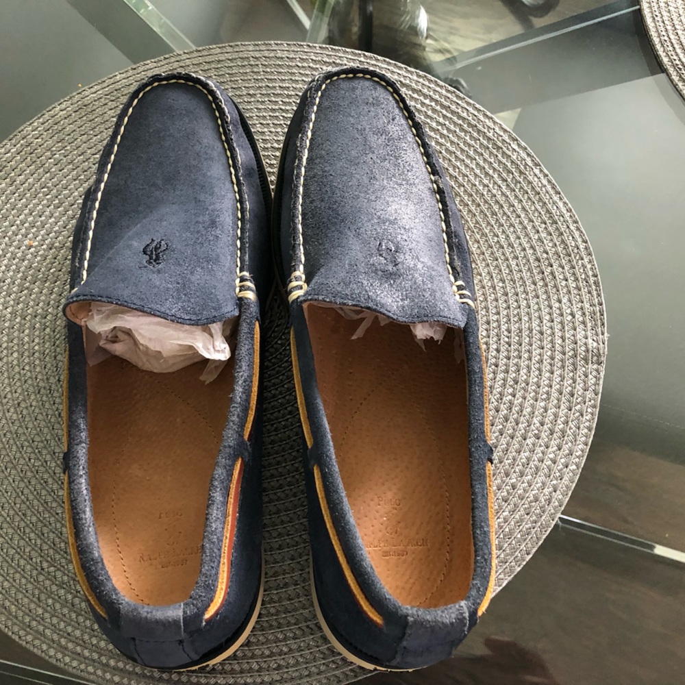 Polo loafers, comfortable & stylish.